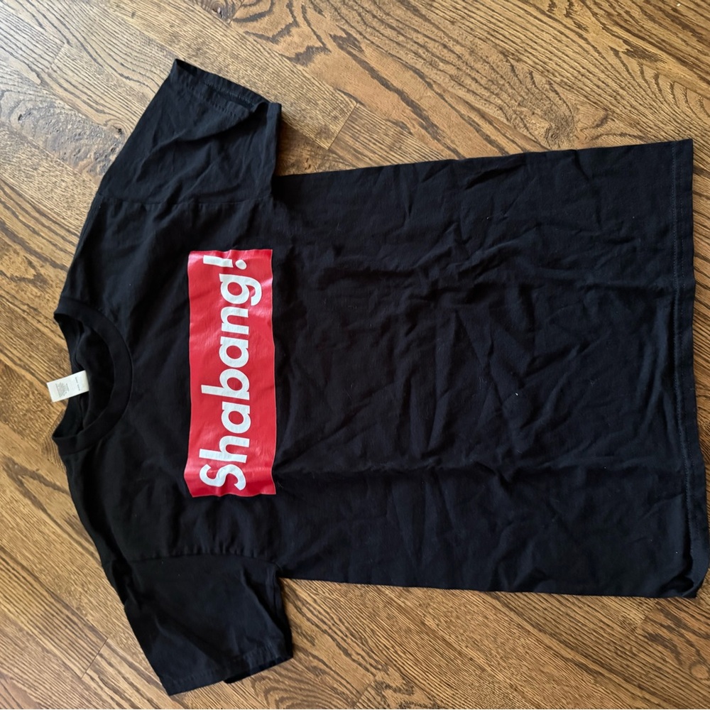 Hanes Red and White Graphic Tee